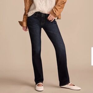 Lucky Brand Women's Deep Indigo Sweet Straight Denim 31 L